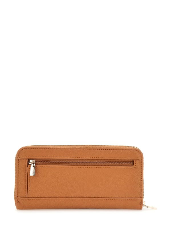 SWBG87 78460 MERIDIAN LARGE COGNAC PORTAFOGLIO GRANDE-GUESS? - immagine 4