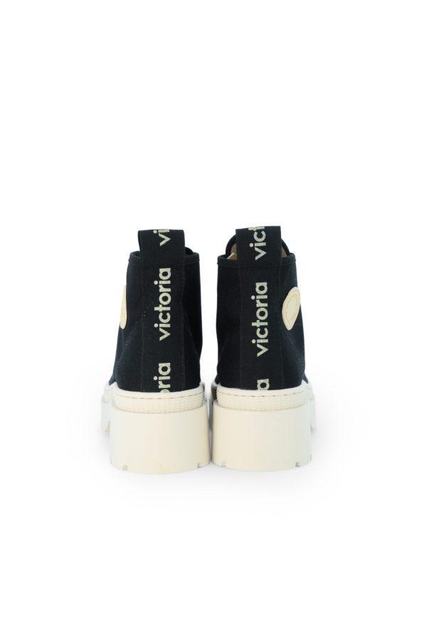 1110106 NEGRO NERO ANFIBIO TACCO MEDIO DONNA - VICTORIA - immagine 5