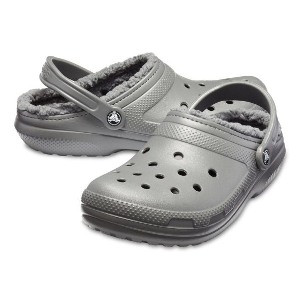 203591 SGSM SLATE GREY/SMOKE CLASSIC LINED CLOG - CROCS - immagine 6