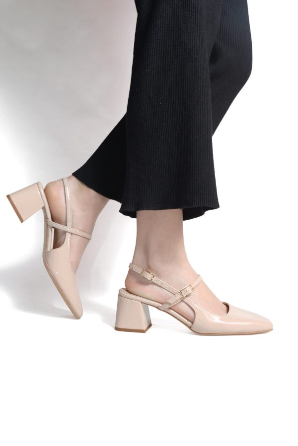 4427008 VERNICE NUDE DECOLLETE / SLINGBACK - OPEN TOO - immagine 6